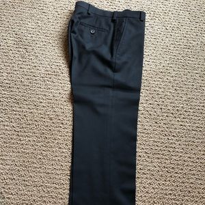 Boys black dress pants